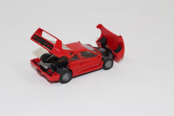hg1041, Alter Herpa Ferrari F40 in rot High Tech 1:87 / H0