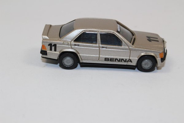 hg1038, Alter Herpa MB Mercedes Benz 190E 2.3-16 Senna #11 Mercedes Benz Museum