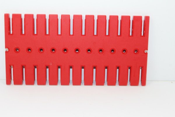 31001 (18) Fischertechnik Grundplatte 180x90x5,5 rot