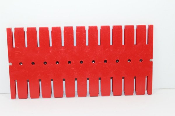 31001 (22) Fischertechnik Grundplatte 180x90x5,5 rot