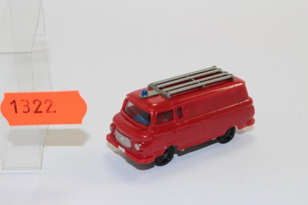 dm1322, Alter ESPEWE ex. DDR Barkas B 1000 Kleinlöschfahrzeug Feuerwehr einteiliges Chassis TOP 1:87